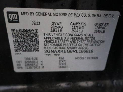 Used 2024 Chevrolet Equinox LT w/ LPO, Floor Liner Package FWD image 71