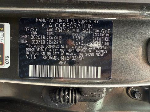 New 2026 Kia Sorento SX Prestige image 37