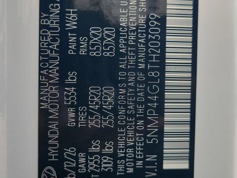 Certified 2026 Hyundai Santa Fe Limited FWD image 28