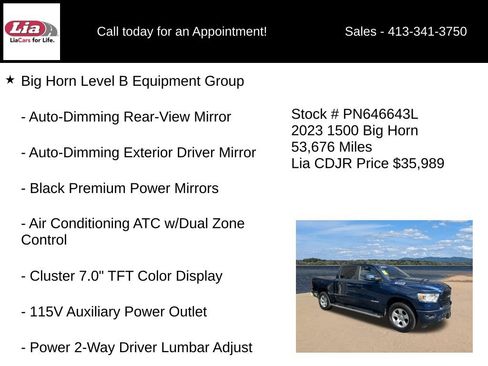 Certified 2023 RAM 1500 Big Horn AWD/4WD image 11