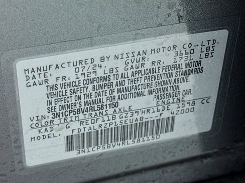 Used 2024 Nissan Kicks S image 31