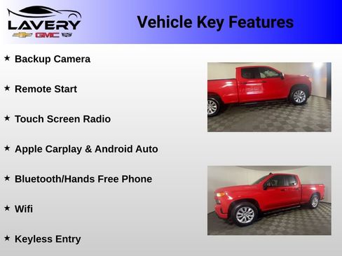 Used 2021 Chevrolet Silverado 1500 Custom image 2