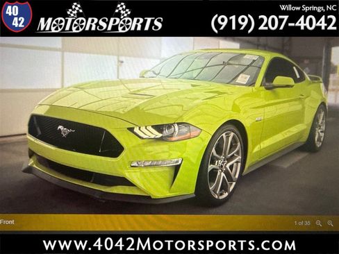 Used 2020 Ford Mustang GT Premium w/ GT Performance Package RWD image 1