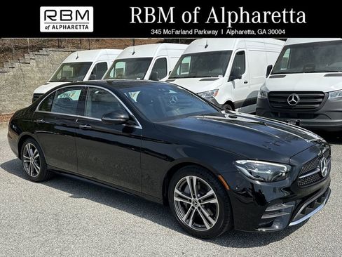 Certified 2022 Mercedes-Benz E 350 4MATIC Sedan image 1