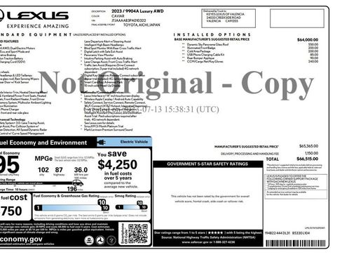 Used 2023 Lexus RZ 450e Premium image 3