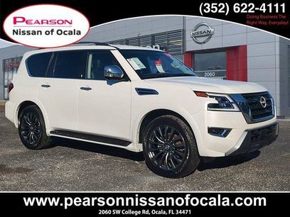 Certified 2024 Nissan Armada Platinum w/ Captain's Chairs Package