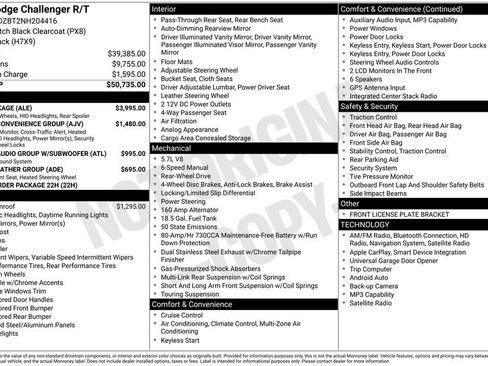 Used 2022 Dodge Challenger R/T w/ T/A Package RWD image 7