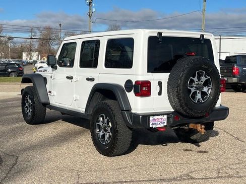 Used 2021 Jeep Wrangler Unlimited Rubicon w/ Uconnect 4C Nav & Sound Group AWD/4WD image 3