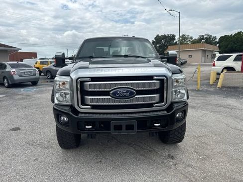 Used 2016 Ford F350 Platinum w/ Platinum Package AWD/4WD image 2