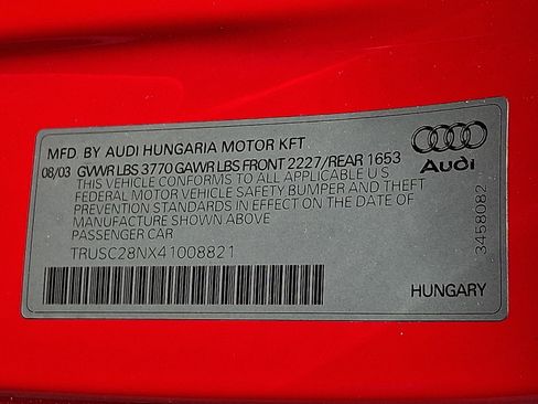 Used 2004 Audi TT 1.8T FWD image 26