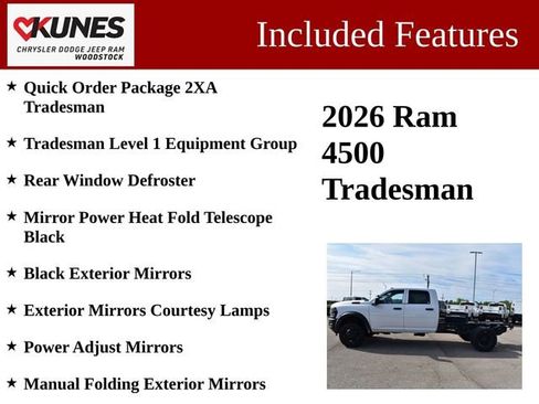 New 2026 RAM 4500 Tradesman image 3
