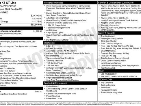 Used 2025 Kia K5 GT-Line w/ GT-Line Premium Package image 33