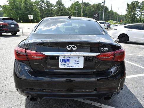 Used 2019 INFINITI Q50 Luxe w/ Essential Package (3.0T Luxe) RWD image 7