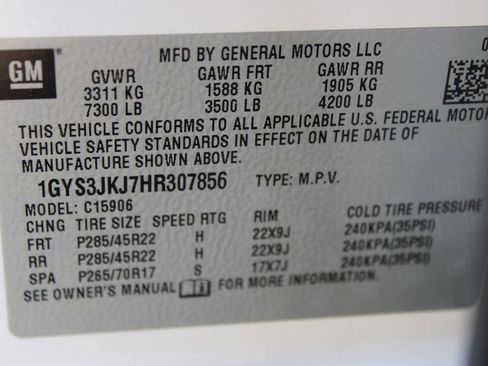 Used 2017 Cadillac Escalade ESV Premium Luxury w/ LPO, Radiant Package image 47