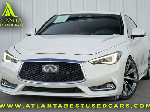 Used 2018 INFINITI Q60 Red Sport 400 w/ Pro Active Package image 1