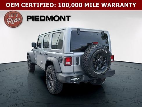 Certified 2021 Jeep Wrangler Unlimited Sport AWD/4WD image 9