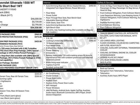 New 2026 Chevrolet Silverado 1500 W/T w/ WT Value Package image 17