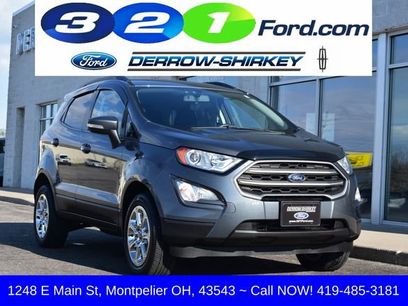 Used 2020 Ford EcoSport SE w/ SE Convenience Package