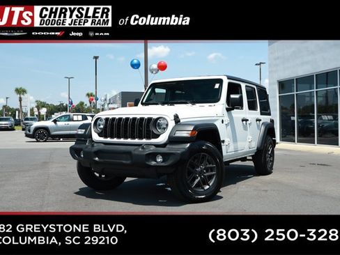 Certified 2024 Jeep Wrangler Unlimited Sport AWD/4WD image 1