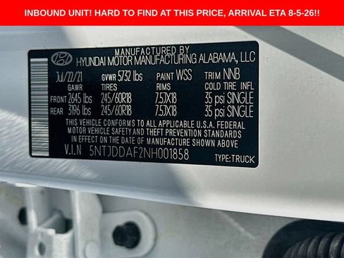 Used 2022 Hyundai Santa Cruz SEL Premium AWD/4WD image 34