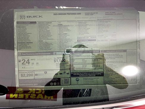 New 2025 Buick Envision Preferred image 21