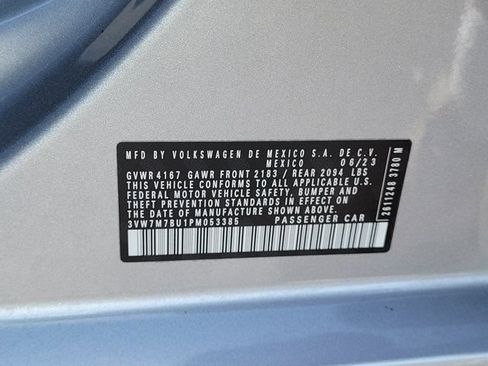 Certified 2023 Volkswagen Jetta SE w/ Panoramic Sunroof Package FWD image 33