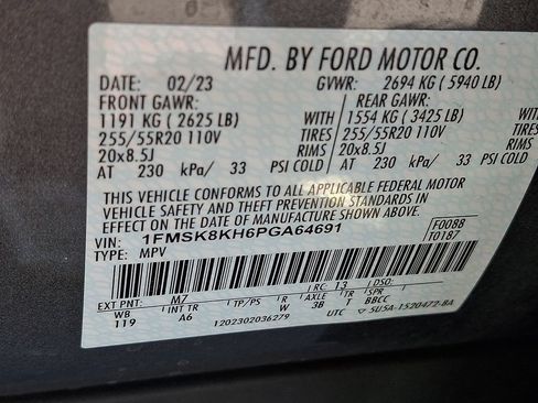 Used 2023 Ford Explorer ST-Line w/ Class IV Trailer Tow Package AWD/4WD image 29