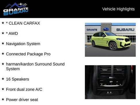 Used 2022 BMW X3 M AWD/4WD image 2