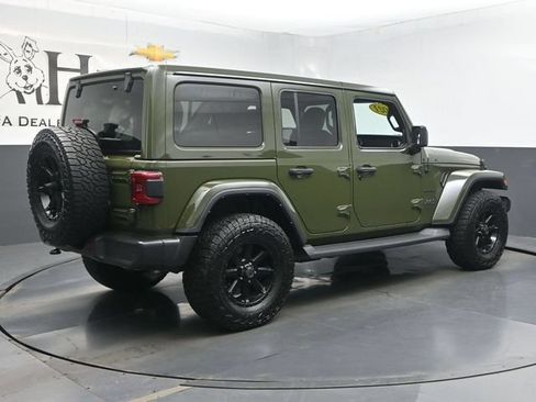 Used 2021 Jeep Wrangler Unlimited Sahara w/ Uconnect 4C Nav & Sound Group AWD/4WD image 50