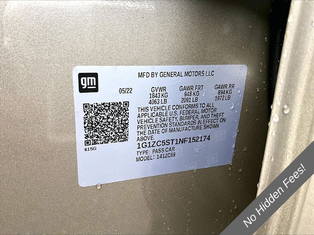 Used 2022 Chevrolet Malibu LS w/ Driver Confidence Package II FWD image 27