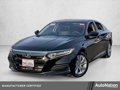 Certified 2020 Honda Accord LX