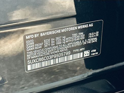 Certified 2023 BMW X5 xDrive40i w/ M Sport Package image 35