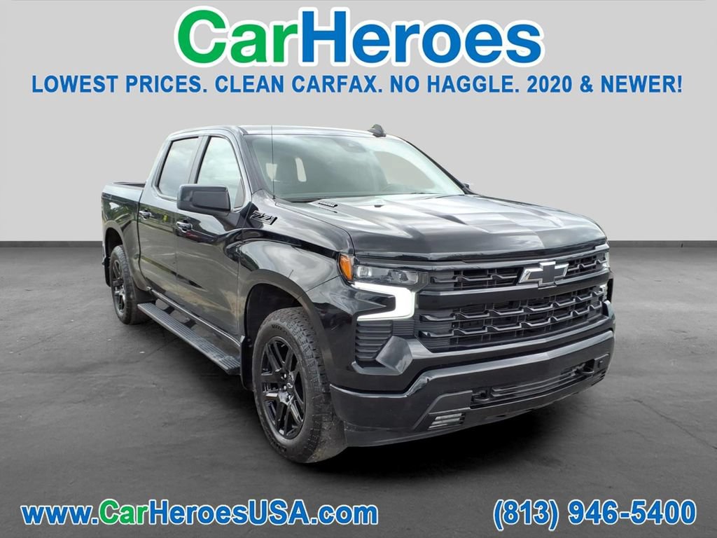 Used 2025 Chevrolet Silverado 1500 RST w/ Dark Appearance Package AWD/4WD image 1