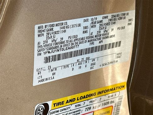 Certified 2020 Ford Expedition King Ranch image 27