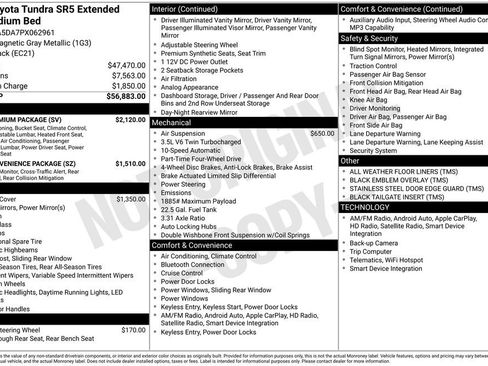 Certified 2023 Toyota Tundra SR5 w/ SR5 Premium Package AWD/4WD image 26