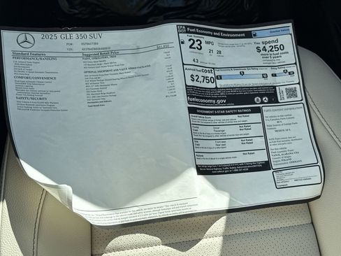 New 2025 Mercedes-Benz GLE 350 4MATIC image 34