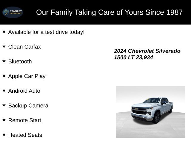 Used 2024 Chevrolet Silverado 1500 LT AWD/4WD image 9