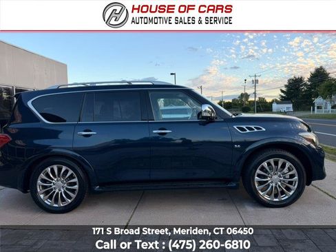 Used 2015 INFINITI QX80 4WD w/ Deluxe Technology Package image 4