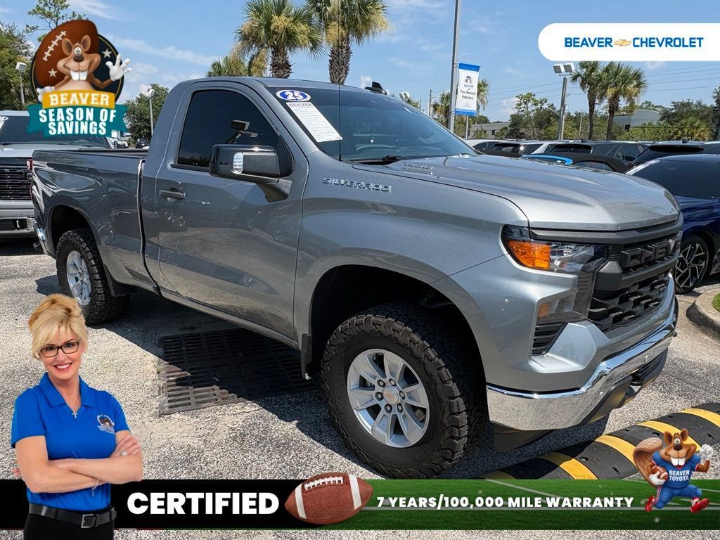 Used 2025 Chevrolet Silverado 1500 W/T w/ WT Safety Package RWD image 9