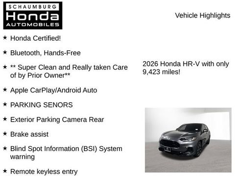 Used 2026 Honda HR-V EX-L image 14