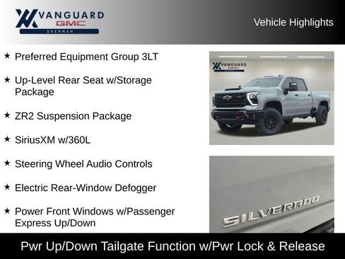 Used 2024 Chevrolet Silverado 2500 ZR2 w/ Technology Package AWD/4WD image 19