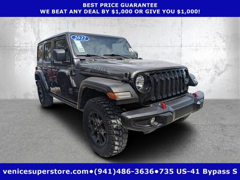 Used 2022 Jeep Wrangler Unlimited Sport AWD/4WD image 1