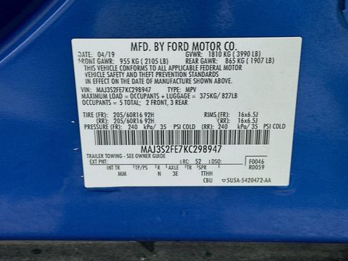 Used 2019 Ford EcoSport S FWD image 30