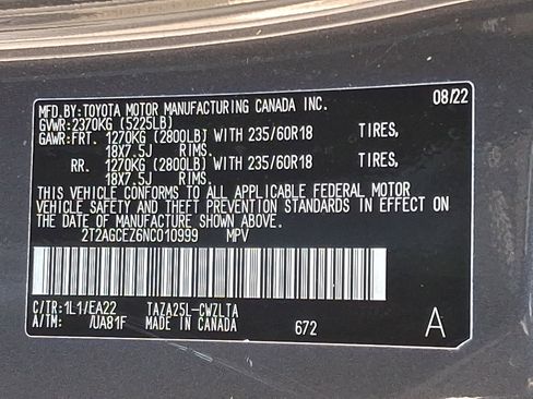 Certified 2022 Lexus NX 350 AWD w/ Cold Area Package image 29