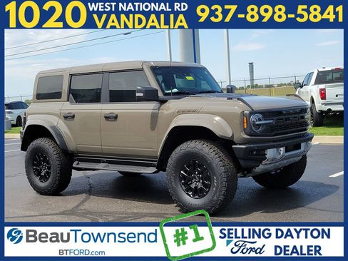 New 2026 Ford Bronco Raptor w/ Interior Carbon Fiber Pack AWD/4WD image 1