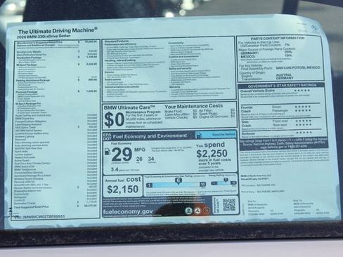 New 2026 BMW 330i xDrive Sedan w/ M Sport Package image 2