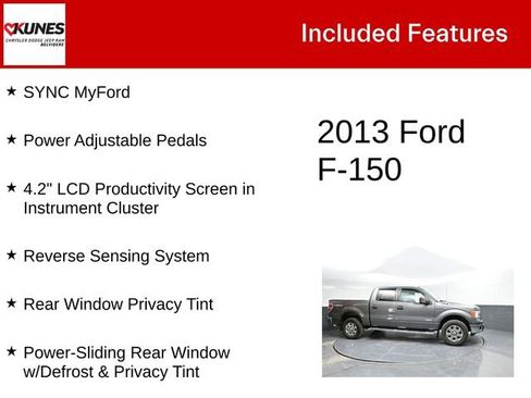 Used 2013 Ford F150 XLT w/ Luxury Equipment Group image 2