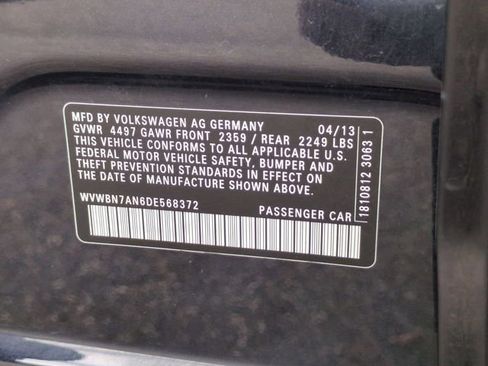 Used 2013 Volkswagen CC Sport FWD image 21