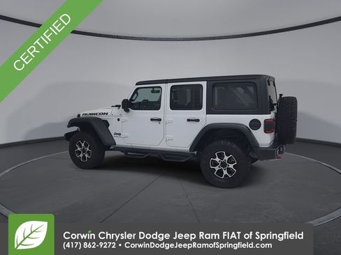 Certified 2023 Jeep Wrangler Unlimited Rubicon w/ Safety Group AWD/4WD image 10