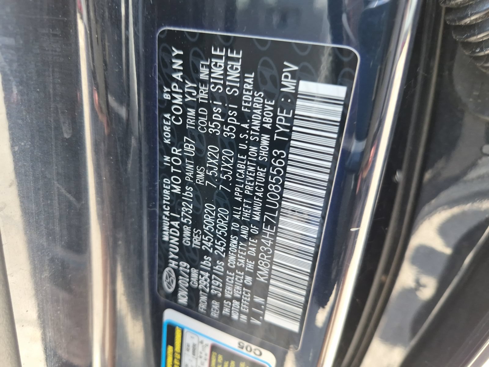 Used 2020 Hyundai Palisade SEL w/ Convenience Package FWD image 21